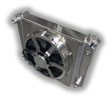 aluminum radiator fabrication parts|aluminum radiators with cooling fans.